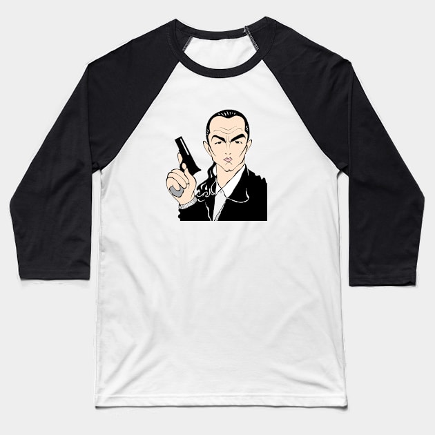 STEVEN SEAGAL FAN ART! Baseball T-Shirt by cartoonistguy